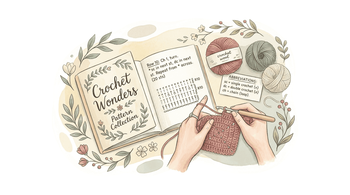 Crochet Abbreviations: The Complete Guide to Stitches, Terms & Symbols (US & UK)