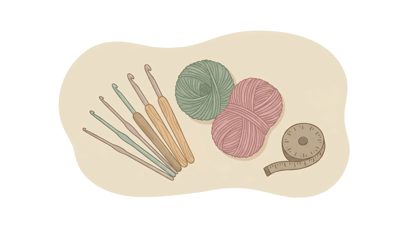 Crochet Hook Size Chart: Complete Guide to US, UK & Metric Sizes