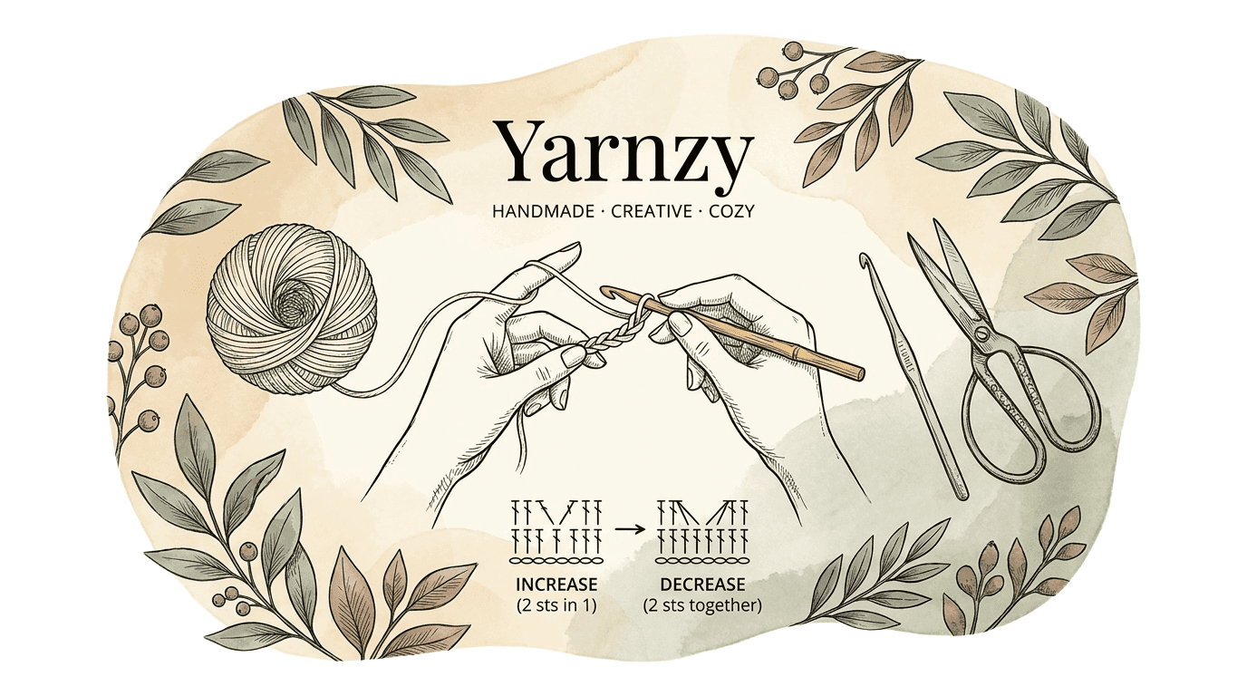 Crochet Increase and Decrease: The Complete Beginner Guide