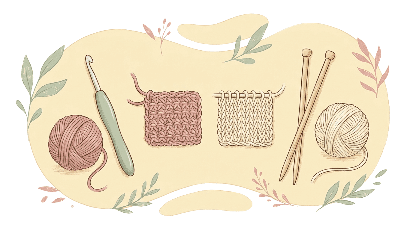 Knitting vs Crochet: Which Is Easier for Beginners?