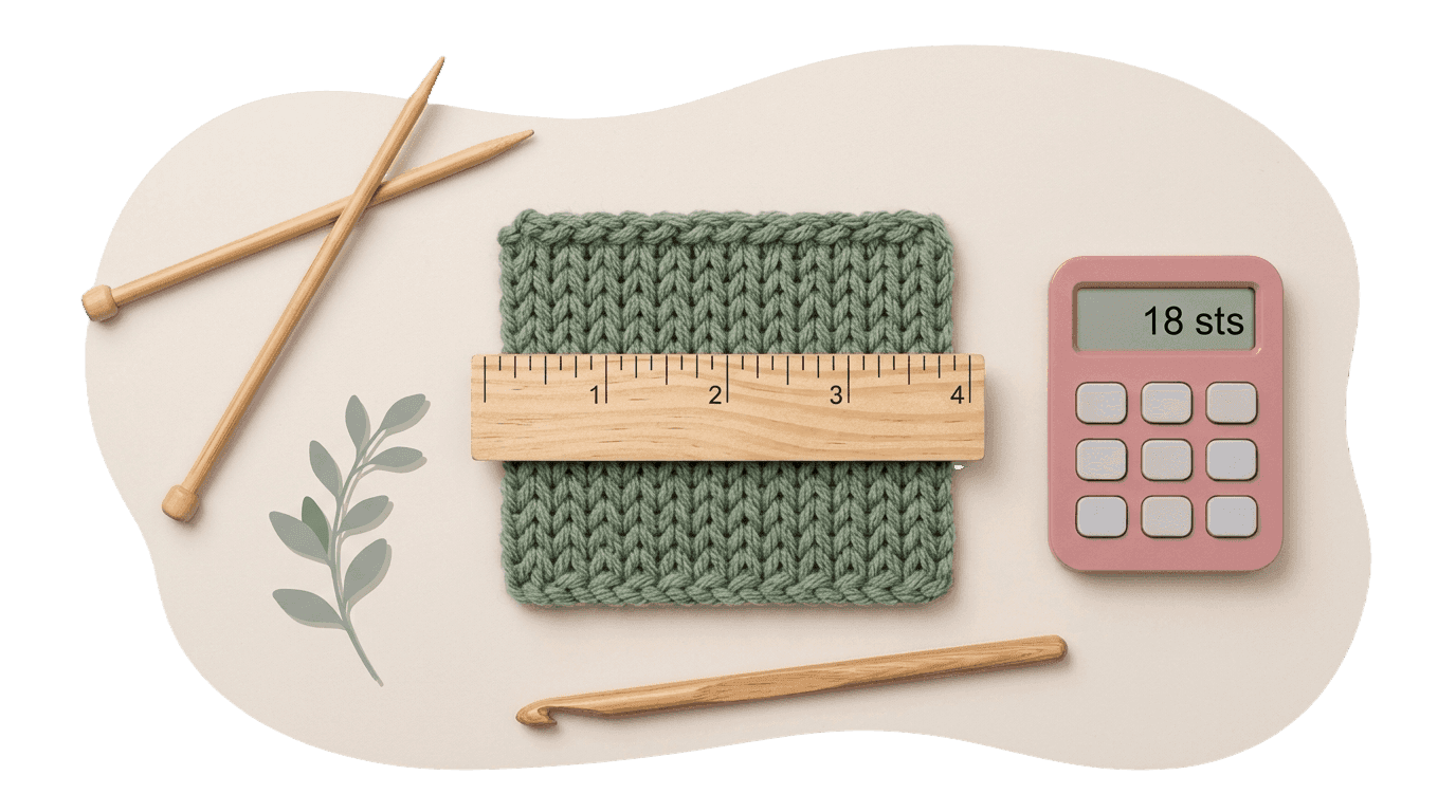 Free Stitch Calculator for Knitters & Crocheters: Gauge & Stitch Count Explained